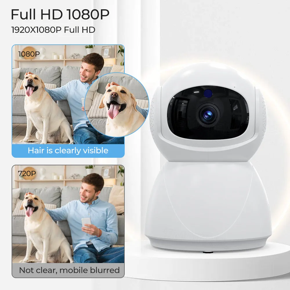1080P HD Cctv AI Auto Tracking PIR Motion Human Detection Two Way Voice Call Tuya Smart Wifi Camera