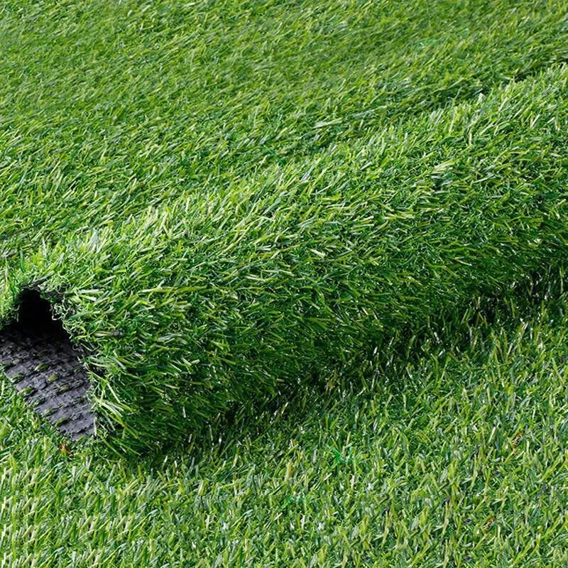 15mm Simulation Lawn Mat Carpet Kindergarten Plastic Mat Outdoor Enclosure Decoration Green Artificial Football Field Artificial Turf Encryption