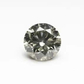 1.72ct 7.38x7.37x4.82mm VS2  Greenish Yellow Round Brilliant 19891-01 xx