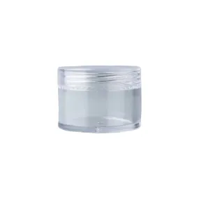 20g Cosmetic Plastic Jar Clear Acrylic Ointment Container with Lid