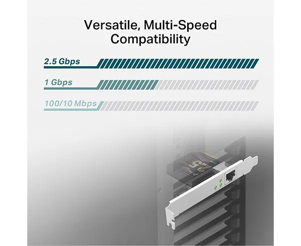 2.5 Gigabit PCIe Network Adapter