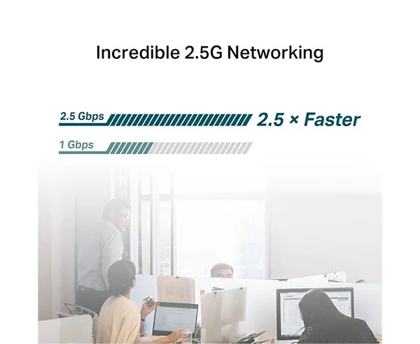 2.5 Gigabit PCIe Network Adapter