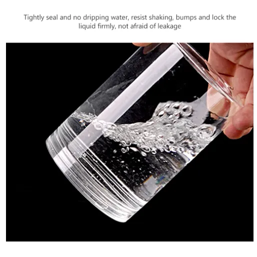 300ml PET Cosmetic Jar with Lid Crystal Clear