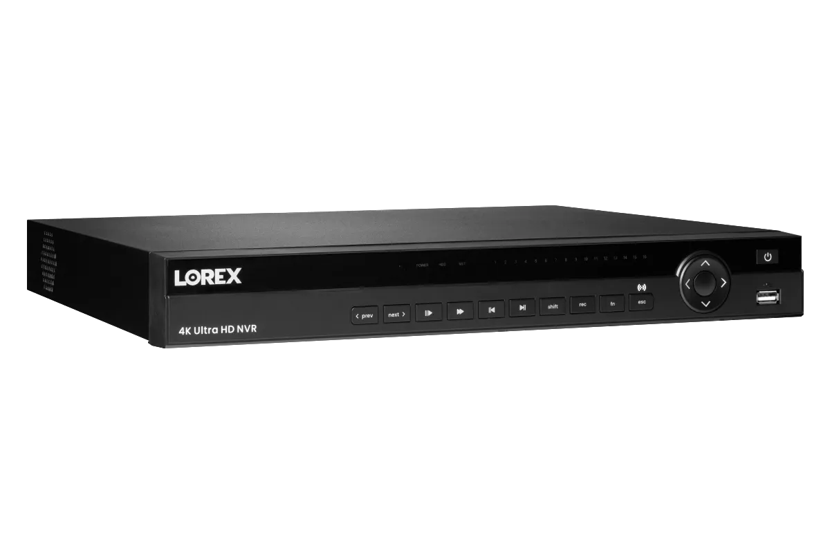 4K Ultra HD 32-Channel Security NVR with Lorex Cloud Connectivity and 8TB Hard Drive