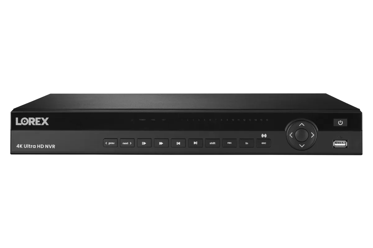 4K Ultra HD 32-Channel Security NVR with Lorex Cloud Connectivity and 8TB Hard Drive