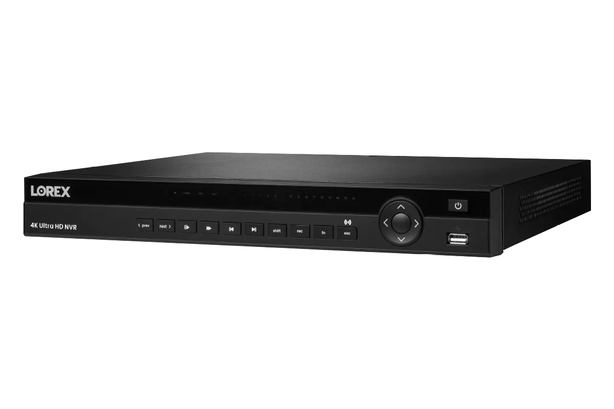 4K Ultra HD 32-Channel Security NVR with Lorex Cloud Connectivity and 8TB Hard Drive