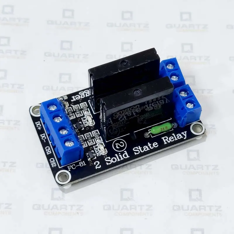 5V 2-Channel Solid State Relay Module - G3MB-202P SSR