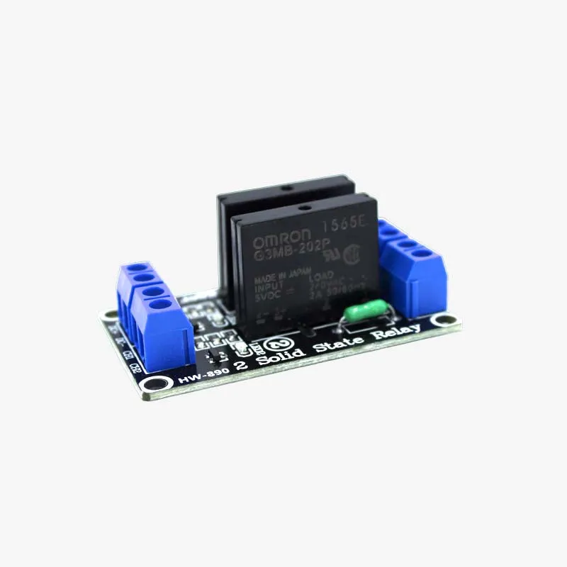 5V 2-Channel Solid State Relay Module - G3MB-202P SSR