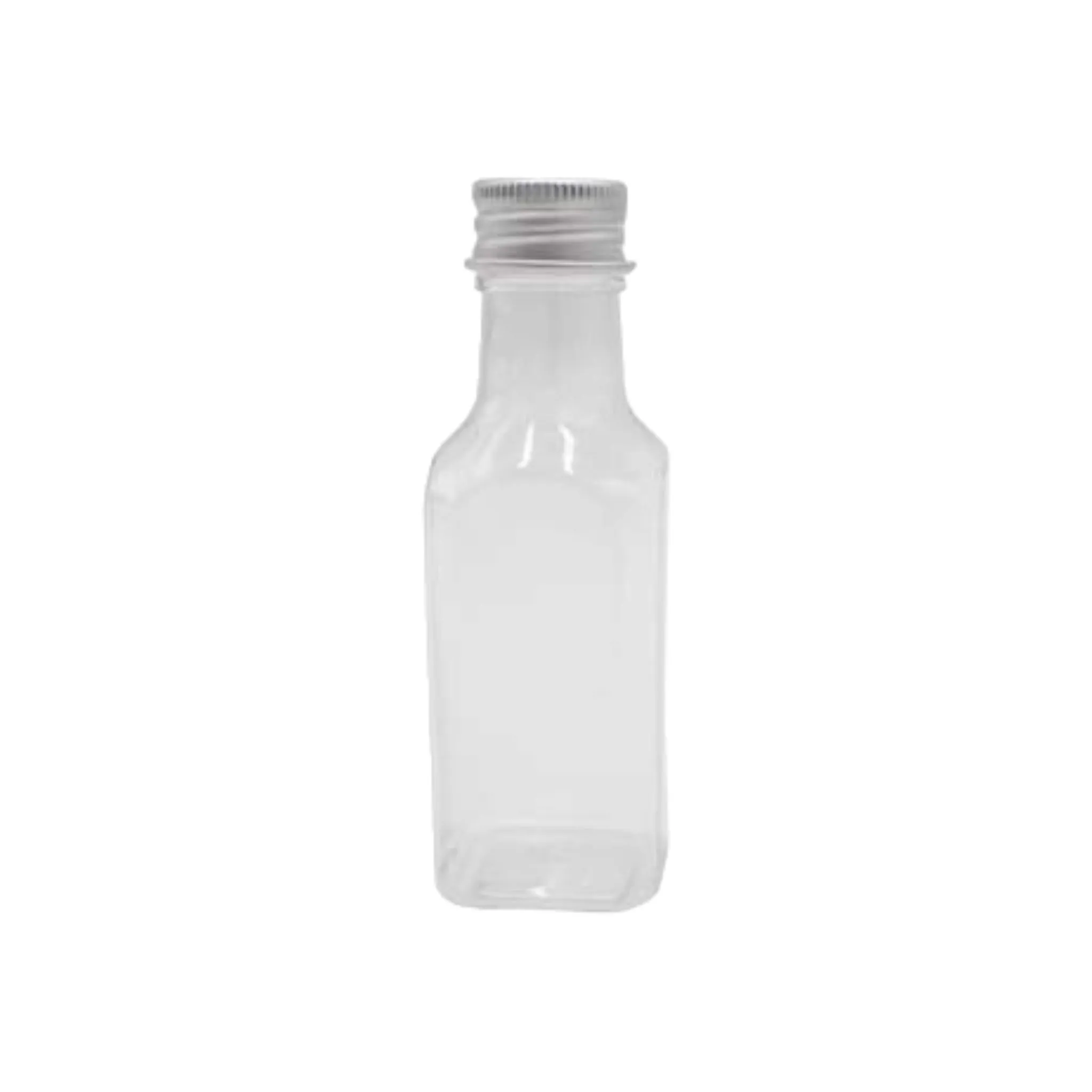 60ml PVC Plastic Bottle with Silver Lid