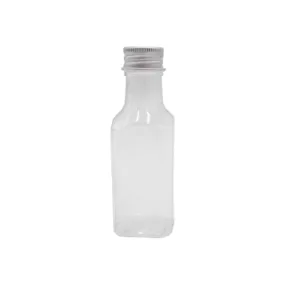 60ml PVC Plastic Bottle with Silver Lid