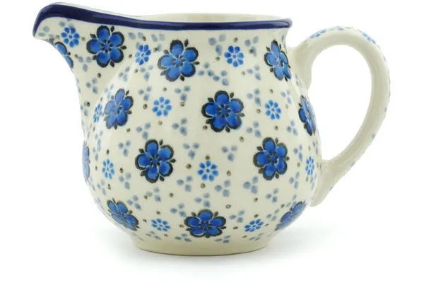 8 oz Creamer - Flowing Blues