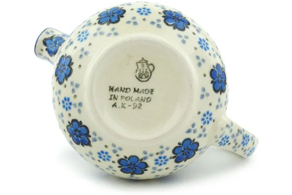 8 oz Creamer - Flowing Blues