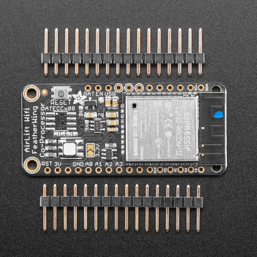 Adafruit AirLift FeatherWing – ESP32 WiFi Co-Processor