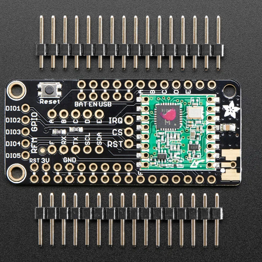 Adafruit Radio FeatherWing - RFM69HCW 433MHz - RadioFruit