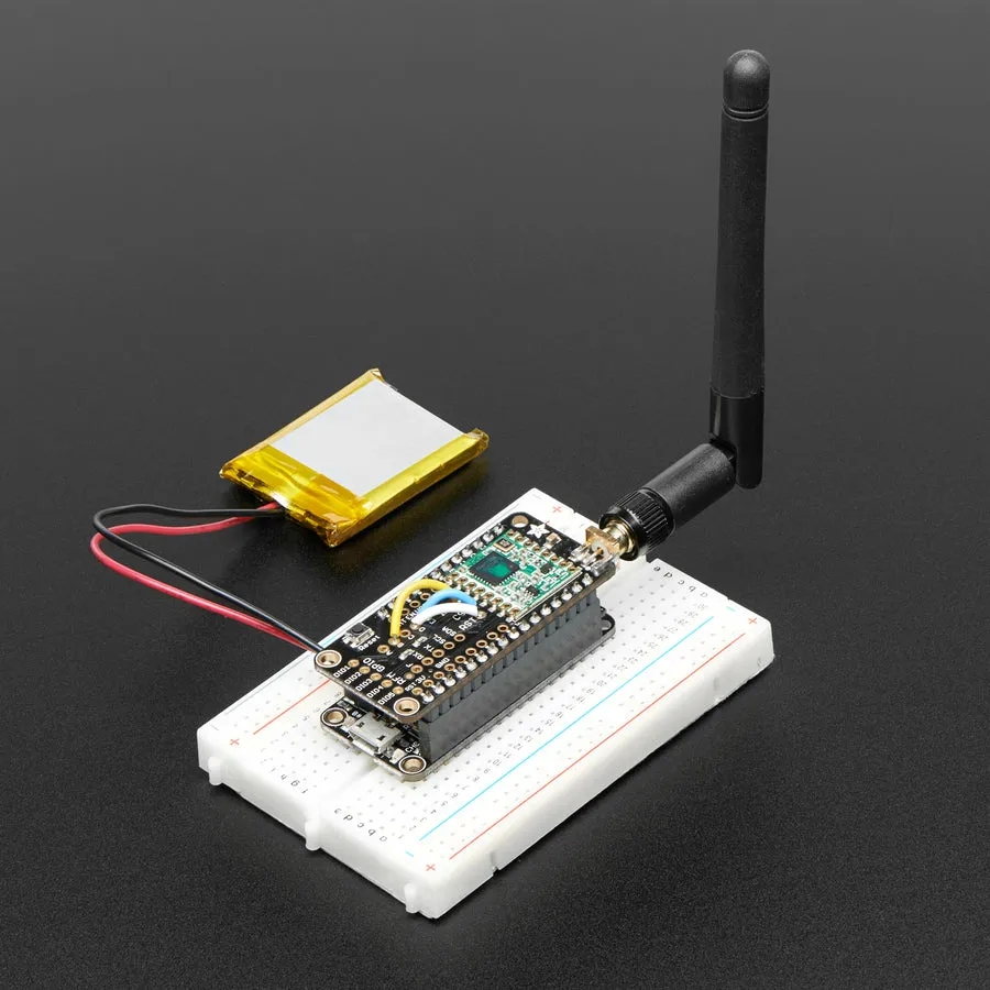 Adafruit Radio FeatherWing - RFM69HCW 900MHz - RadioFruit