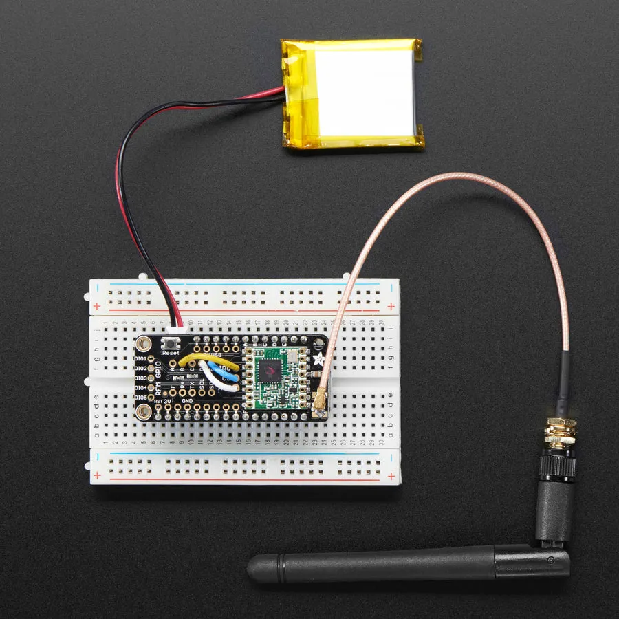 Adafruit Radio FeatherWing - RFM69HCW 900MHz - RadioFruit