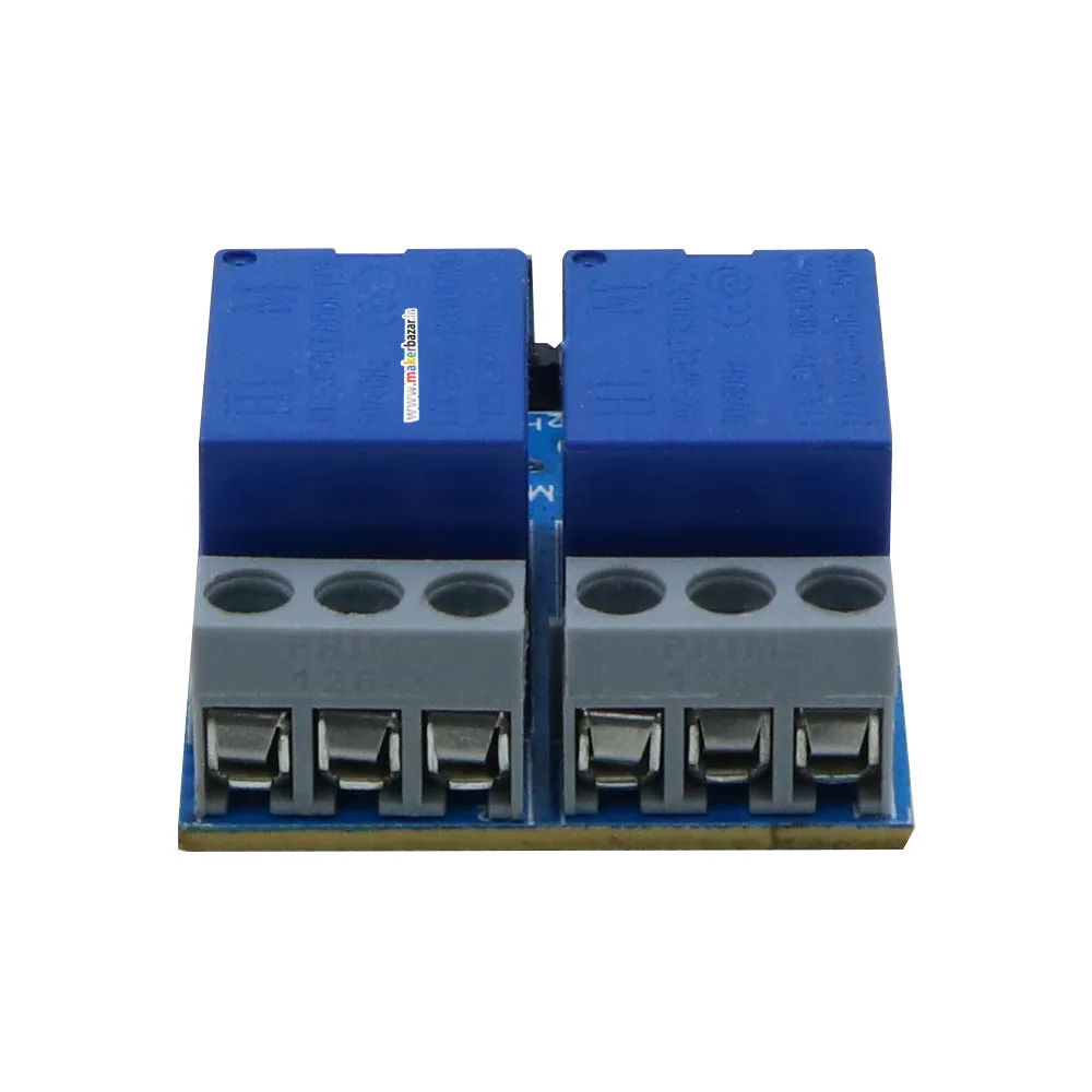 AFI (Made In India) - 2 Channel 5V 10A Relay Module With Optocoupler