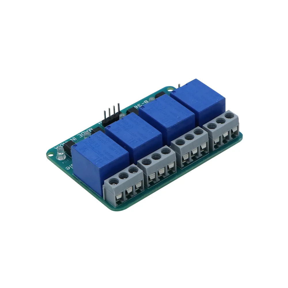 AFI (Made In India) - 4 Channel 5V 10A Relay Module With Optocoupler