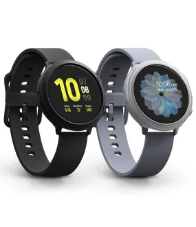 Air Sports Case Designed for Galaxy Watch Active 2 44mm - Black   Matte Clear