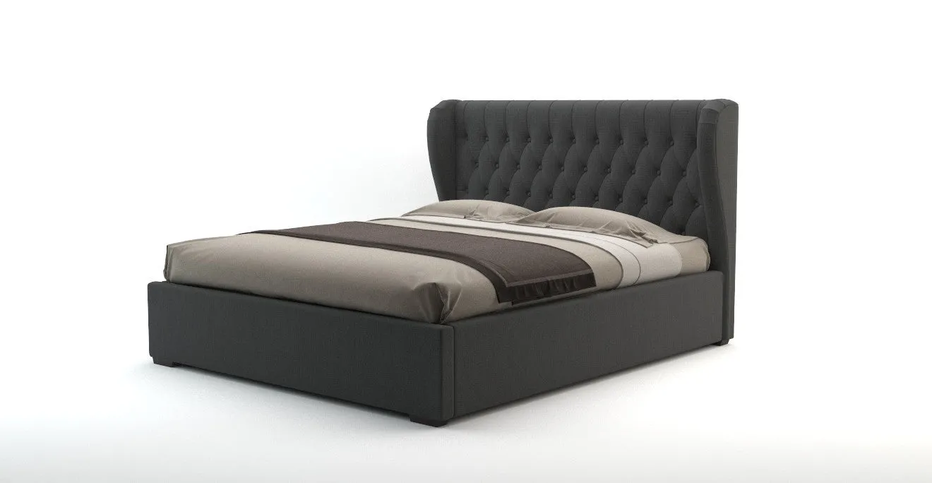 Anica Gas Lift King Size Bed Frame