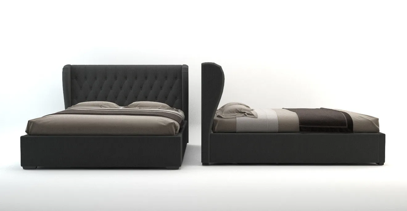 Anica Gas Lift King Size Bed Frame
