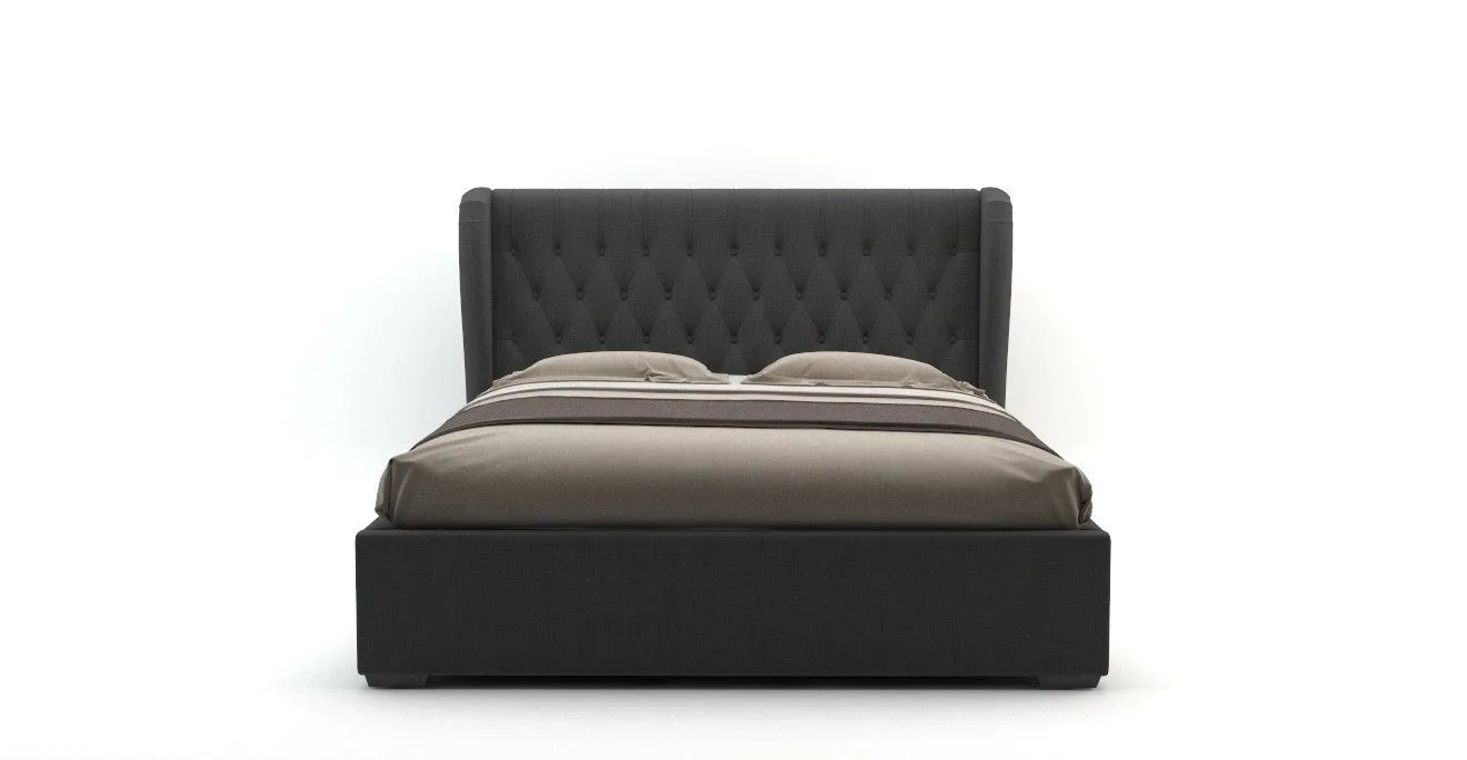 Anica Gas Lift Queen Size Bed Frame