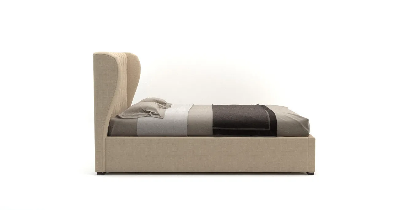 Anica Gas Lift Queen Size Bed Frame