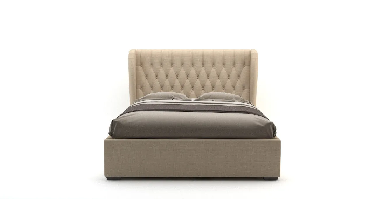 Anica Gas Lift Queen Size Bed Frame