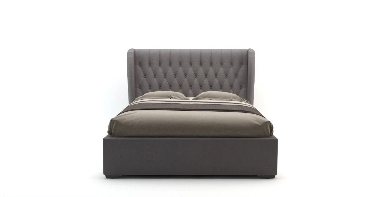 Anica Gas Lift Queen Size Bed Frame
