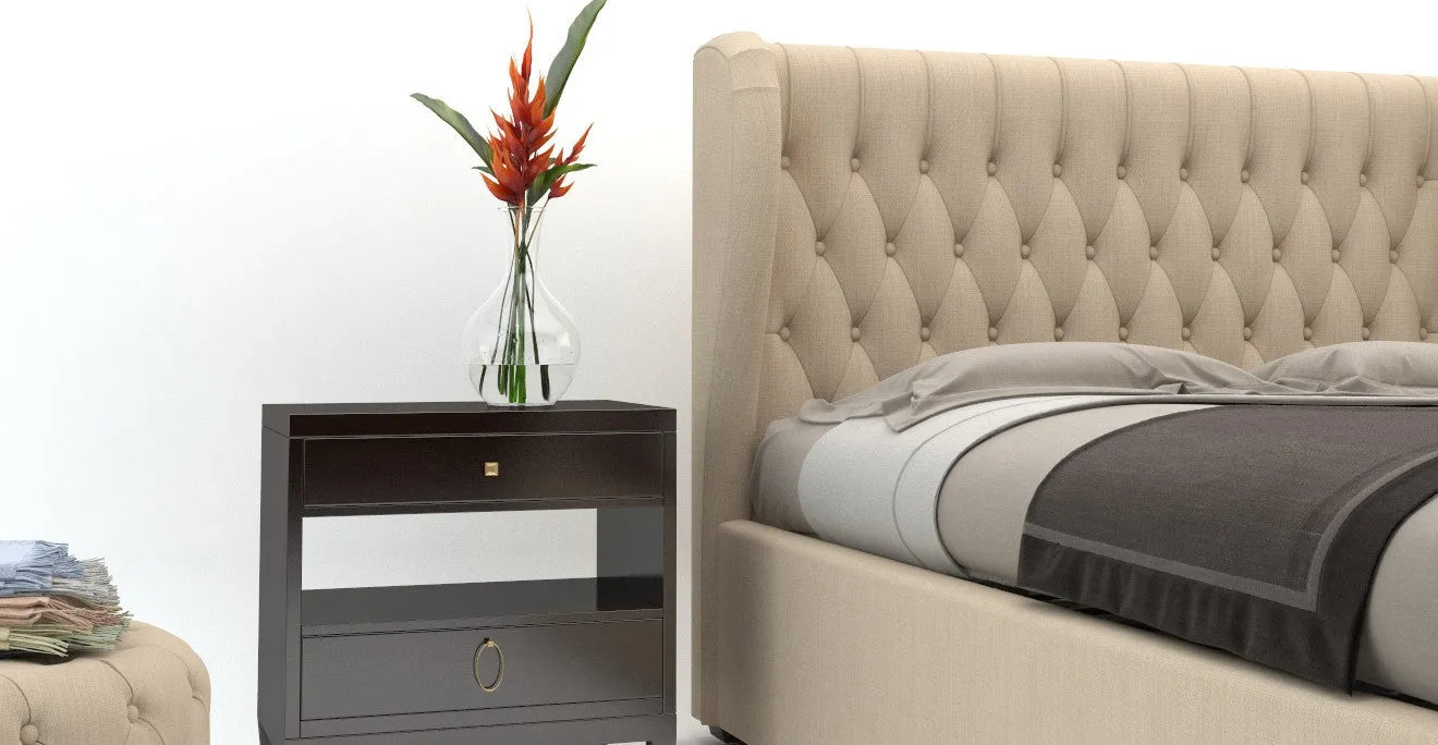 Anica Gas Lift Queen Size Bed Frame