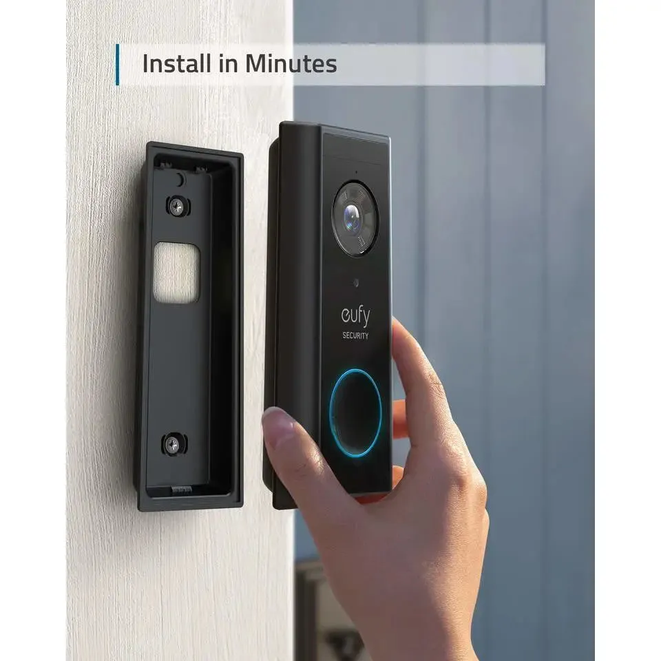 Anker Security S220 Video Doorbell, (Battery-Powered)2K HD E8210