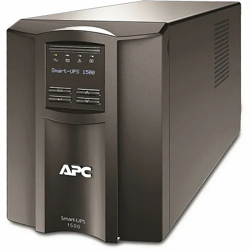 APC SMT1500CNC Smart-UPS, Line Interactive Tower, SmartConnect Port Network Card, AVR, LCD, 120V