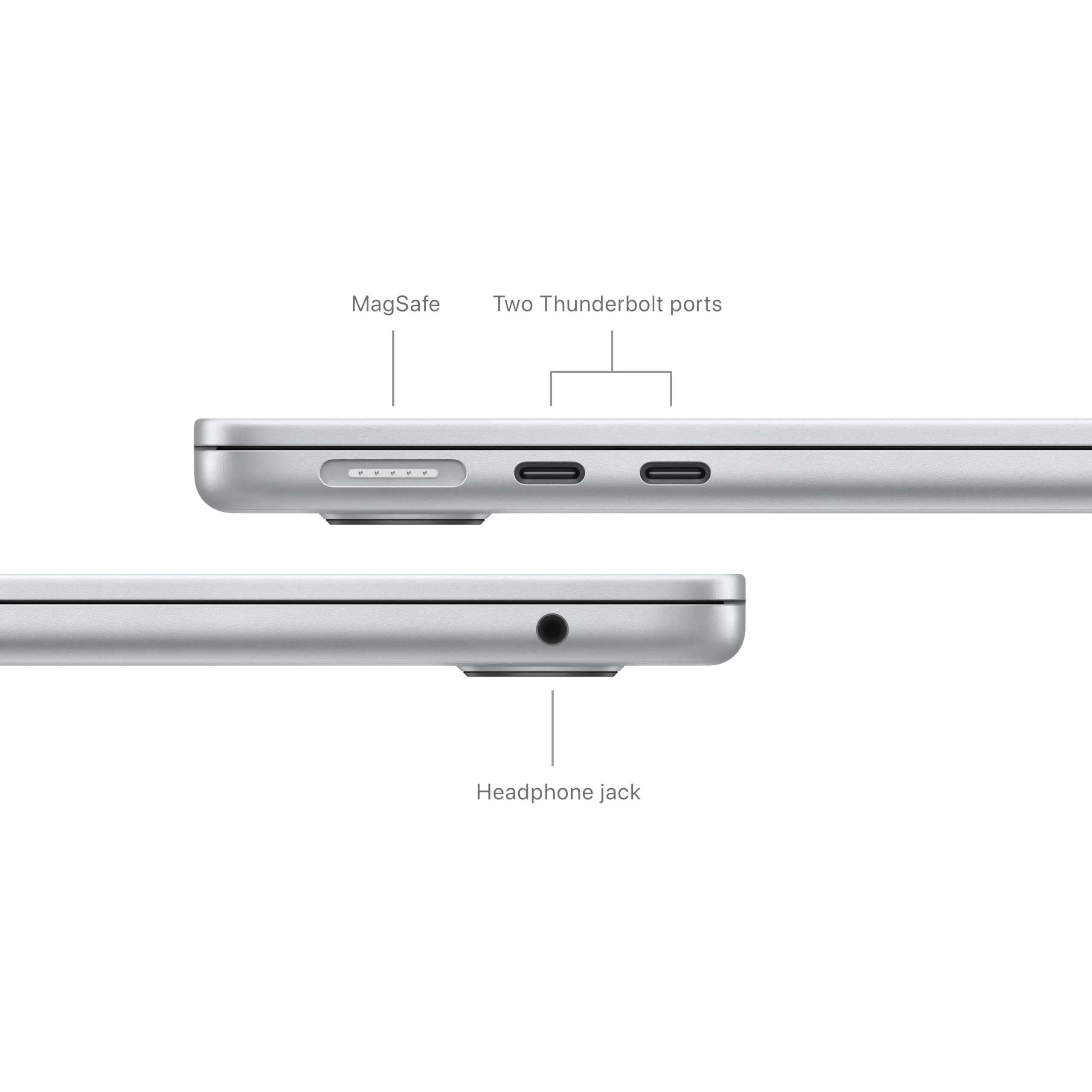 Apple 2024 MacBook Air 13-inch Laptop with M3 chip: Built for Apple Intelligence, 13.6-inch Liquid Retina Display, 8GB Unified Memory, 256GB SSD Storage, Backlit Keyboard, Touch ID; Silver