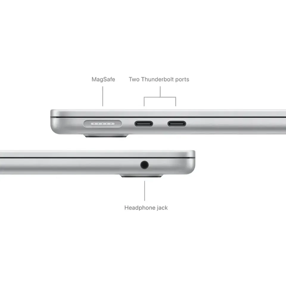 Apple MacBook Air 13" Apple M3 Chip Built for Apple Intelligence - 24GB Memory - 512GB SSD - Silver