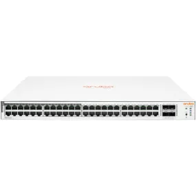 Aruba Instant On 1830 JL815A JL815A#ABA 48-Port Gigabit (24 ports PoE ) Compliant Managed Network Switch with 4 SFP ports