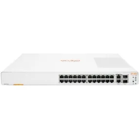 Aruba Instant On 1960 24G 2XGT 2SFP  Switch - 26 Ports - Manageable - 10 Gigabit Ethernet, Gigabit Ethernet - 10GBase-T, 10GBase-X, 10/100/1000Base-T - 2 Layer Supported - Modular - 40 W Power Consumption - Optical Fiber, Twisted Pair - Rack-mountable, Ta