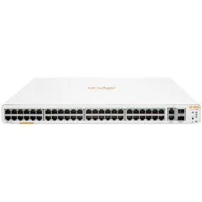 Aruba Instant On 1960 48G 2XGT 2SFP  Switch - 50 Ports - Manageable - 10 Gigabit Ethernet, Gigabit Ethernet - 10GBase-T, 10GBase-X, 10/100/1000Base-T - 2 Layer Supported - Modular - 80 W Power Consumption - Optical Fiber, Twisted Pair - Rack-mountable, Ta