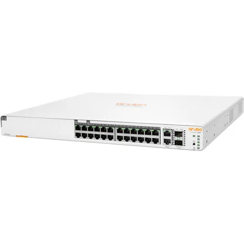 Aruba Instant On 1960 JL807A#ABA 24G 2XGT 24-Port Gigabit PoE   Compliant Managed Network Switch with SFP 