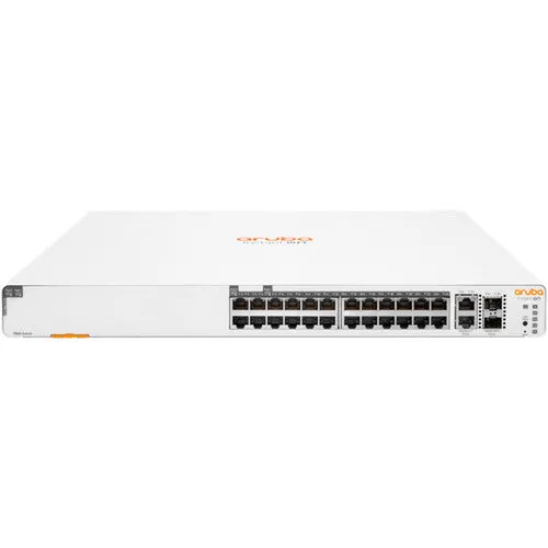 Aruba Instant On 1960 JL807A#ABA 24G 2XGT 24-Port Gigabit PoE   Compliant Managed Network Switch with SFP 