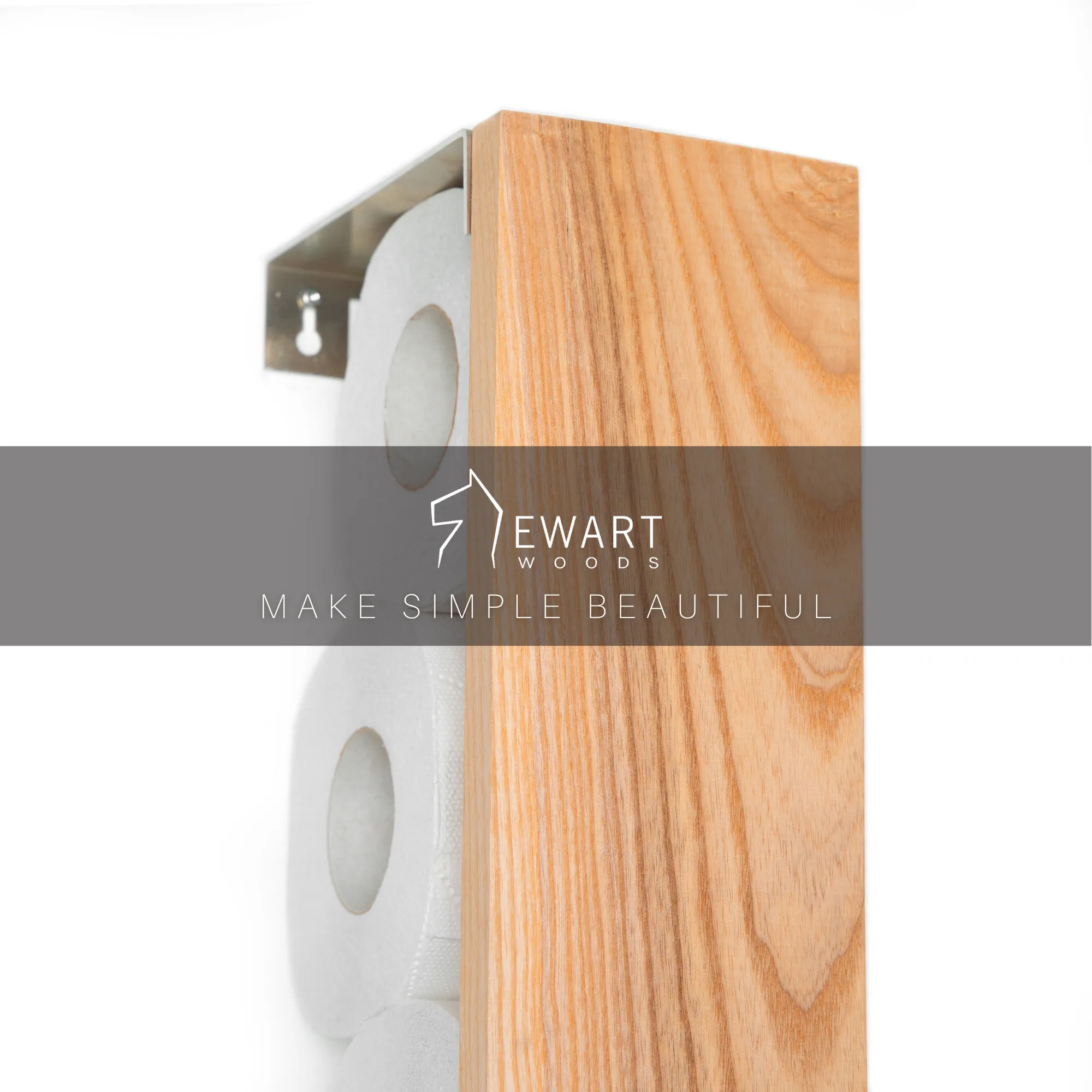Ashwood Toilet Paper Holder Vertical