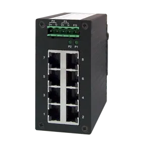 ATOP EHG2308 - 8-port Gigabit DIN-Rail Unmanaged Ethernet Switch