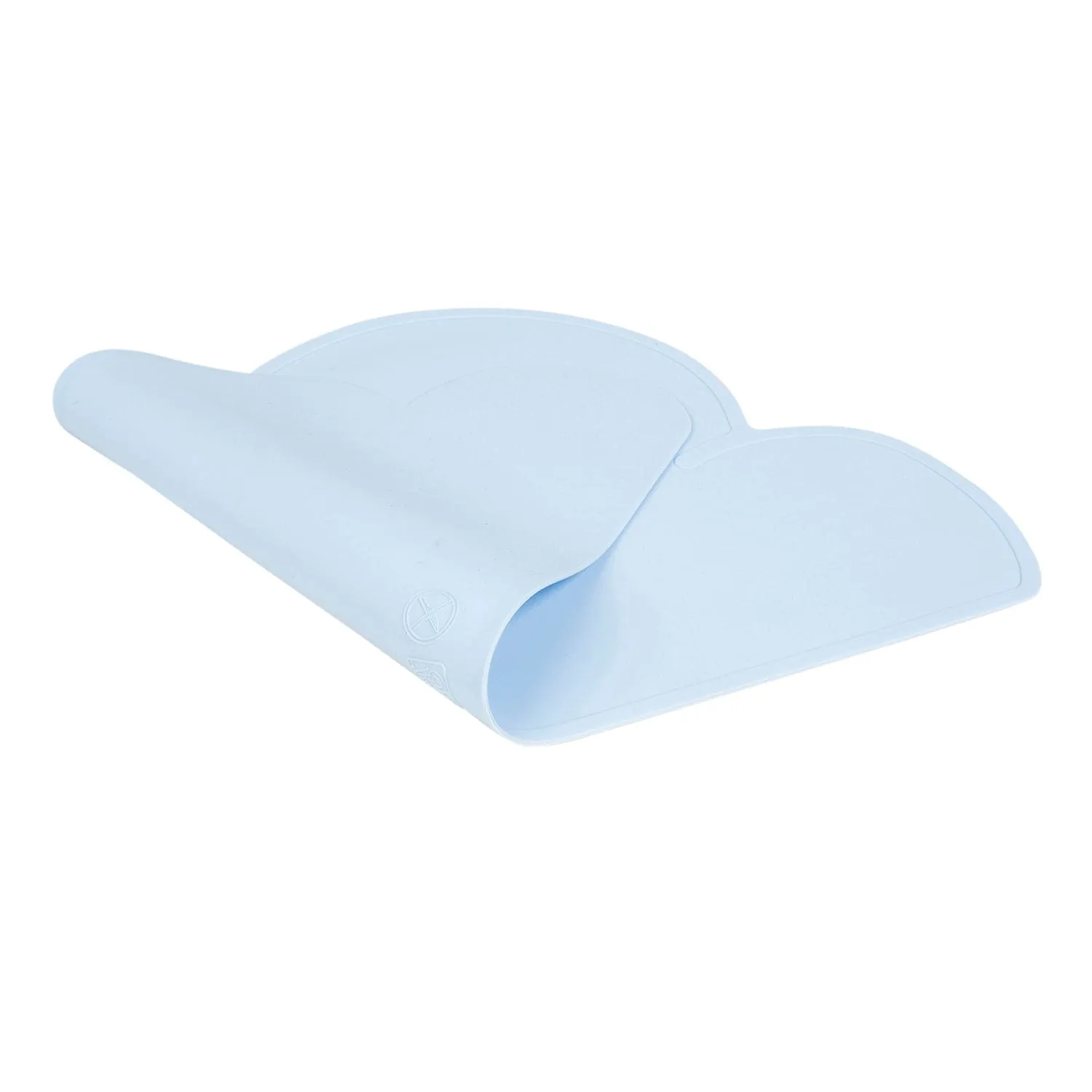 Baby Moo Cloud Shaped Kids Dining Table Silicone Waterproof Placemat - Blue