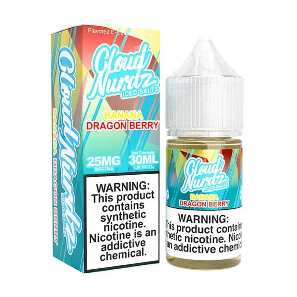 Banana Dragon Berry Ice | Cloud Nurdz Salts | 30mL