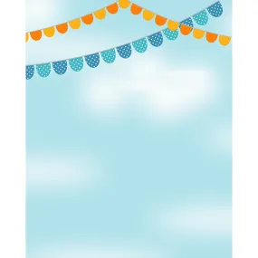Banners in the Sky Printed Backdrop