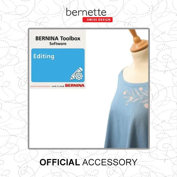 Bernina/Bernette Toolbox Software - Editing Module (G1 G3)