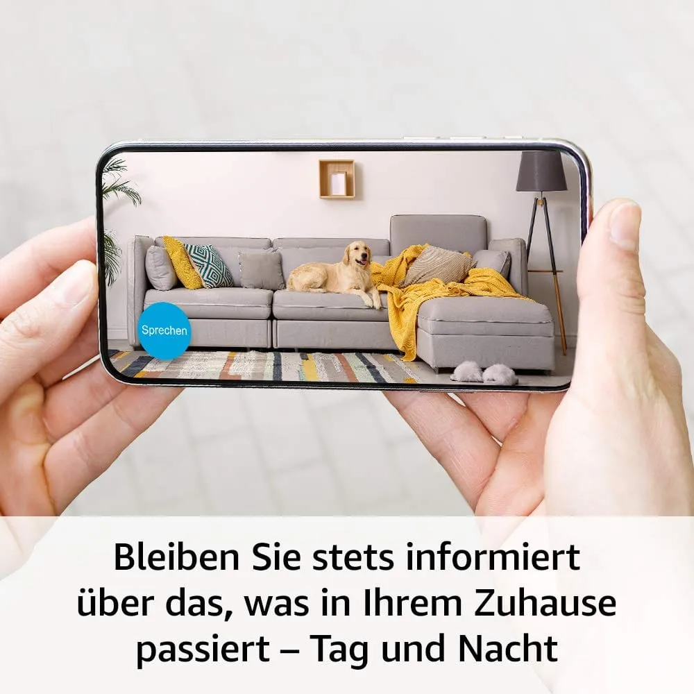 Blink Indoor 2er-Starterset (1080p, Akku, Weiss)