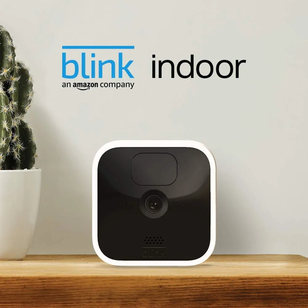 Blink Indoor 2er-Starterset (1080p, Akku, Weiss)