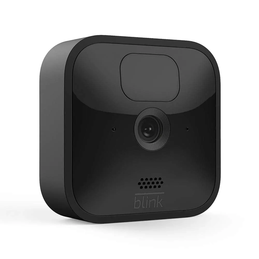Blink Outdoor Kamera mit Basisstation (1080p, Akku, Weiss)
