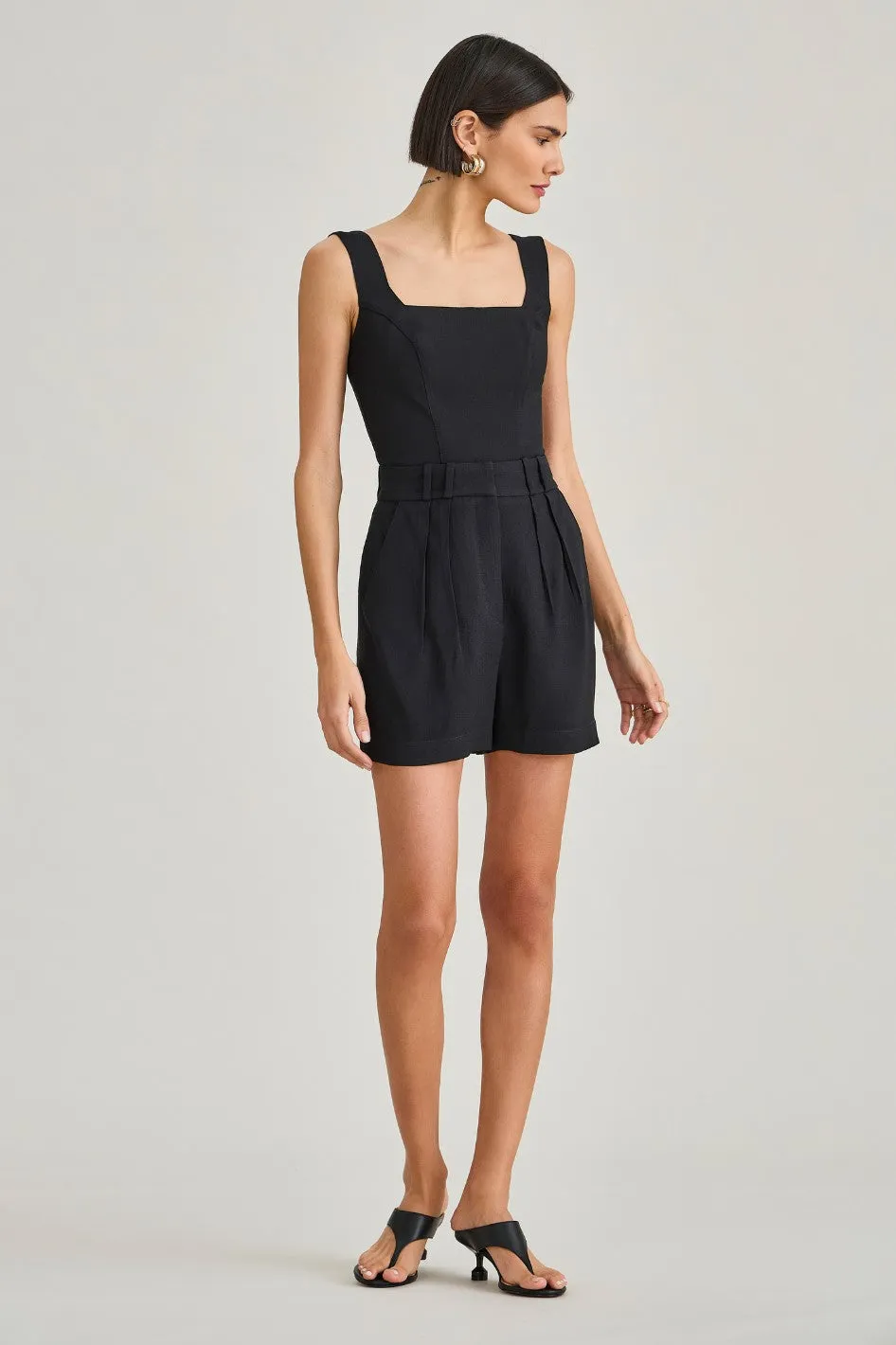 Blusa de Alfaiataria Preto Karen