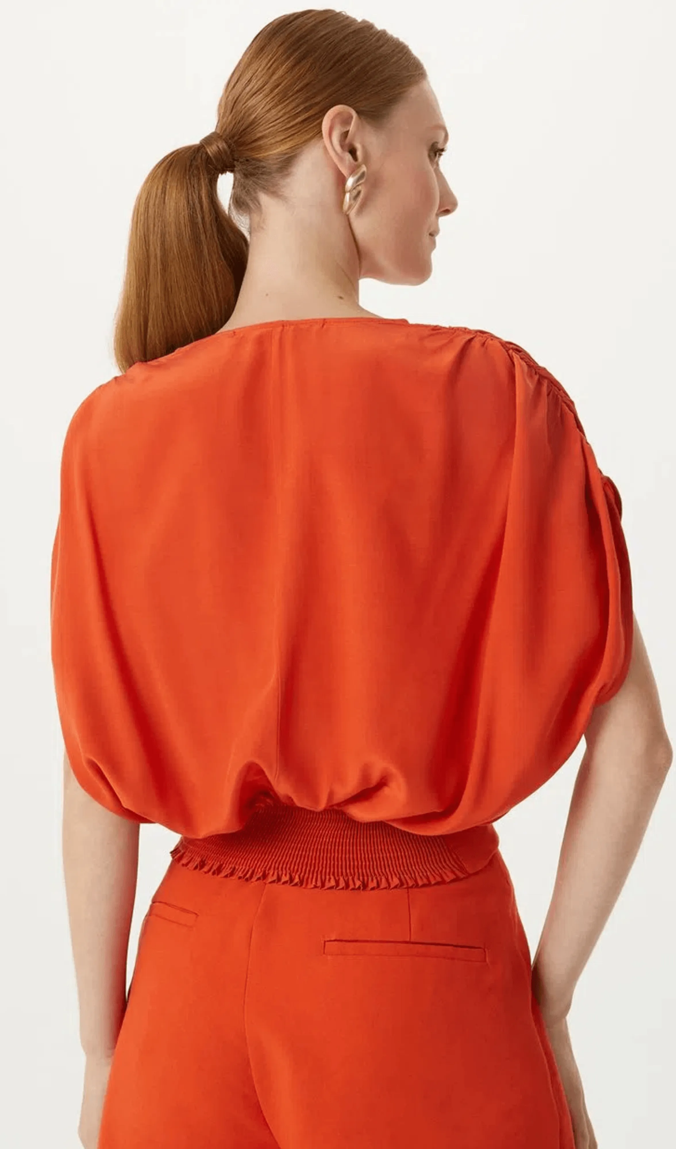 Blusa Manga Kimono Shoulder